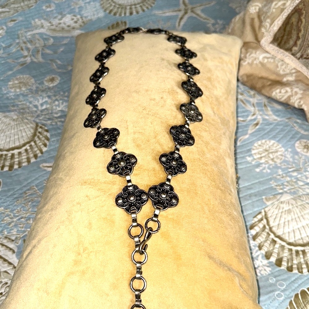 Elegant Black Chain Necklace
